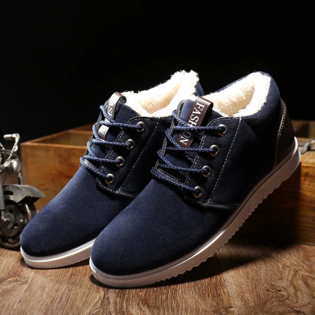2019 Men’s Shoes Winter Warm Men Shoes Casual Male Loafers Casual Footwear Winter Autumn Men’s Sneakers Breathable Shoes778