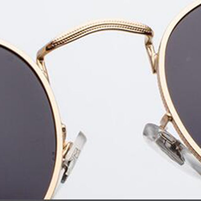 Yoovos 2019 Vintage Metal Sunglasses Women Mirror Brand Designer Round Female Sun Glasses Classic Fashion Oculos De Sol Gafas
