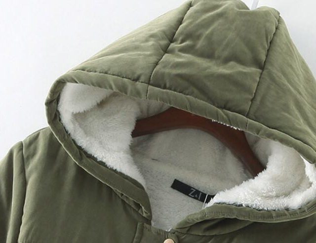 Coat Thicken Parka Female Warm Ladies Casual Long Jacket Hooded Snow Wear
