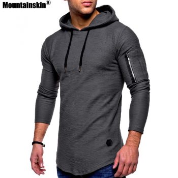 Mountainskin Men’s Hoodies Spring Autumn Sportswear Long Sleeve Casual Hooded Shirt Mens Brand Clothing Male Sweatshirt SA627