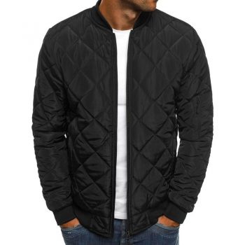 Quality Slim Fit Warm Men Parka Jacket Autumn Winter Men's Lightweight Windproof Packable Jacket Solid Jackets Outwear New