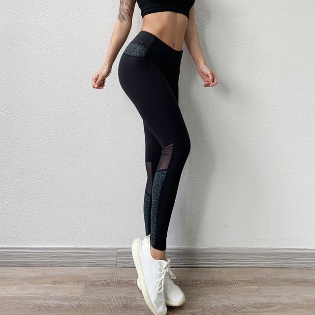 Gym Leggings Women Yoga Pants With Pockets Yoga Leggings Sport Women Fitness Sport Pants Reflective Gym Pants Fitness Clothing
