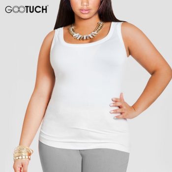 Womens Cotton Tank Tops Plus Size 4XL 5XL 6XL Women's Sleeveless T Shirt Large Size Undershirt Ladies Sexy White Singlet 049A