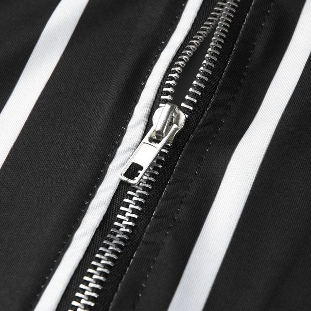 Women’s Dress 2019Top New Women Long Sleeves Bodycon Striped Printed Zipper Party Evening Club Mini Dress For Women Jurken