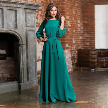 Women Dress Long Party Winter Autumn Casual Dresses