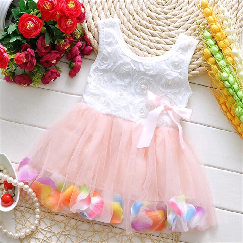 TANGUOANT Kids Baby Girls Beautiful Flower Dress Princess Summer Sleeveless Mini Tutu Dress Pink Yellow Red Baby Girls Dress TANGUOANT Kids Baby Girls Beautiful Flower Dress Princess Summer Sleeveless Mini Tutu Dress Pink Yellow Red Baby Girls Dress