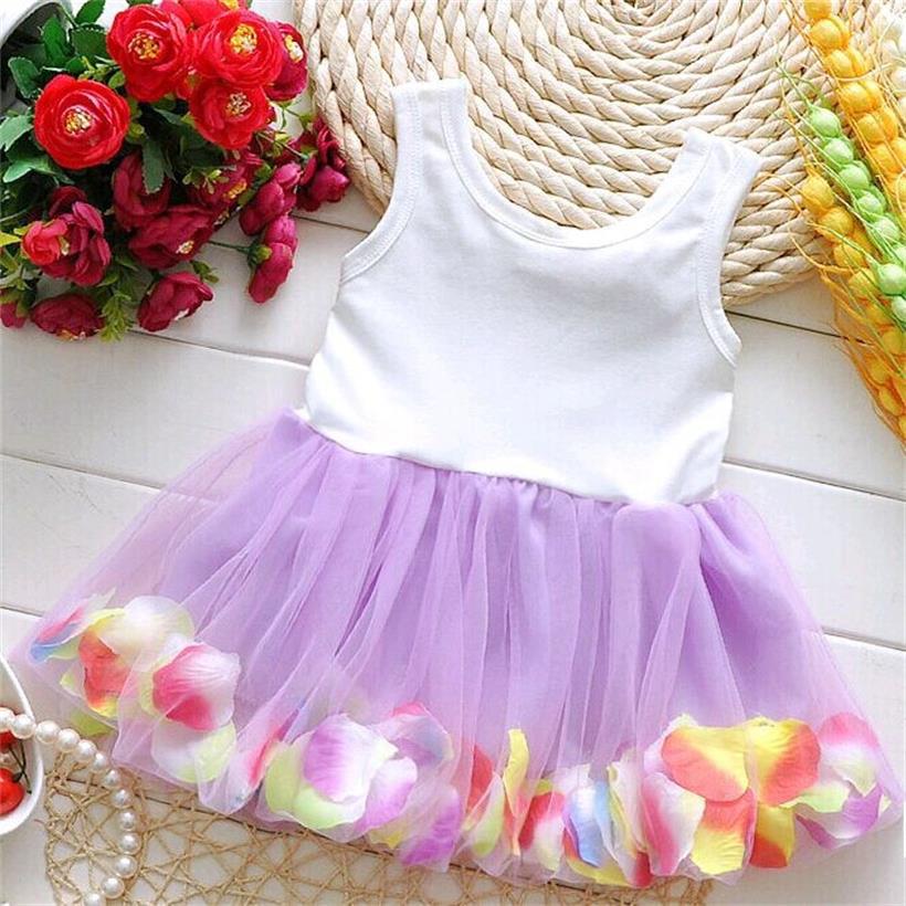 TANGUOANT Kids Baby Girls Beautiful Flower Dress Princess Summer Sleeveless Mini Tutu Dress Pink Yellow Red Baby Girls Dress TANGUOANT Kids Baby Girls Beautiful Flower Dress Princess Summer Sleeveless Mini Tutu Dress Pink Yellow Red Baby Girls Dress