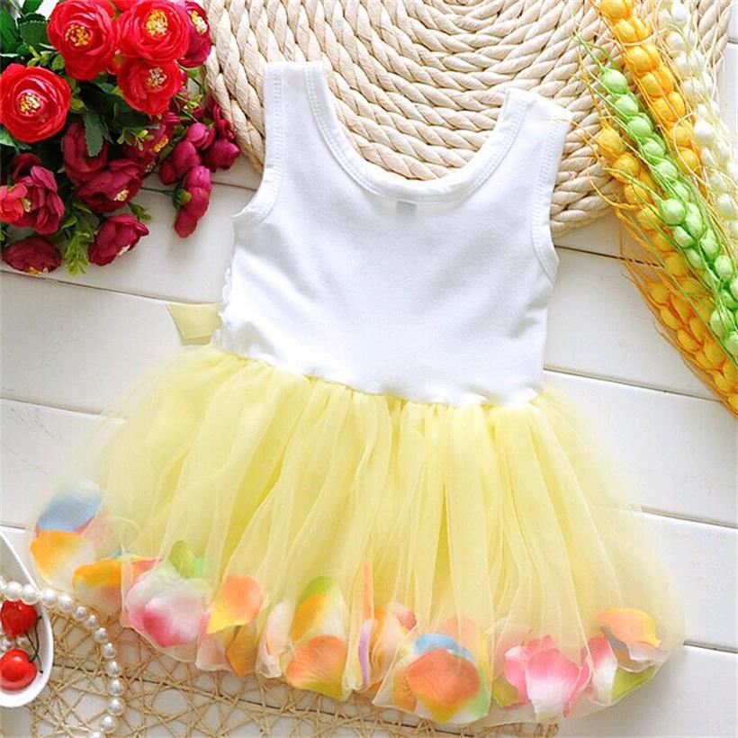 TANGUOANT Kids Baby Girls Beautiful Flower Dress Princess Summer Sleeveless Mini Tutu Dress Pink Yellow Red Baby Girls Dress TANGUOANT Kids Baby Girls Beautiful Flower Dress Princess Summer Sleeveless Mini Tutu Dress Pink Yellow Red Baby Girls Dress