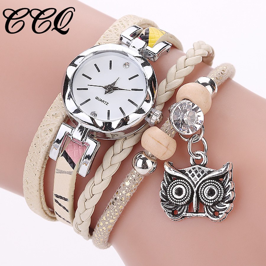 Women Girls Clock Analog Quartz Pendant Owl Ladies Dress Bracelet Watches Relogio Feminino Casual Bayan Kol Saati Hot sale #5/22 Women Girls Clock Analog Quartz Pendant Owl Ladies Dress Bracelet Watches Relogio Feminino Casual Bayan Kol Saati Hot sale #5/22