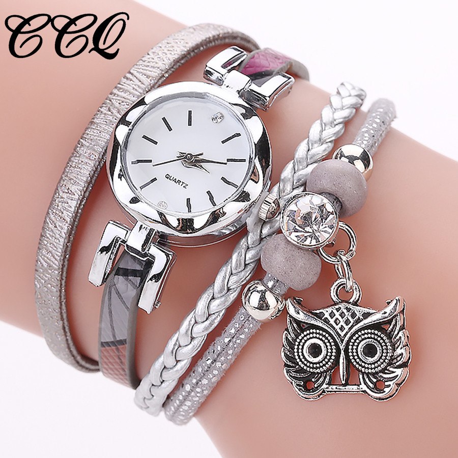 Women Girls Clock Analog Quartz Pendant Owl Ladies Dress Bracelet Watches Relogio Feminino Casual Bayan Kol Saati Hot sale #5/22 Women Girls Clock Analog Quartz Pendant Owl Ladies Dress Bracelet Watches Relogio Feminino Casual Bayan Kol Saati Hot sale #5/22