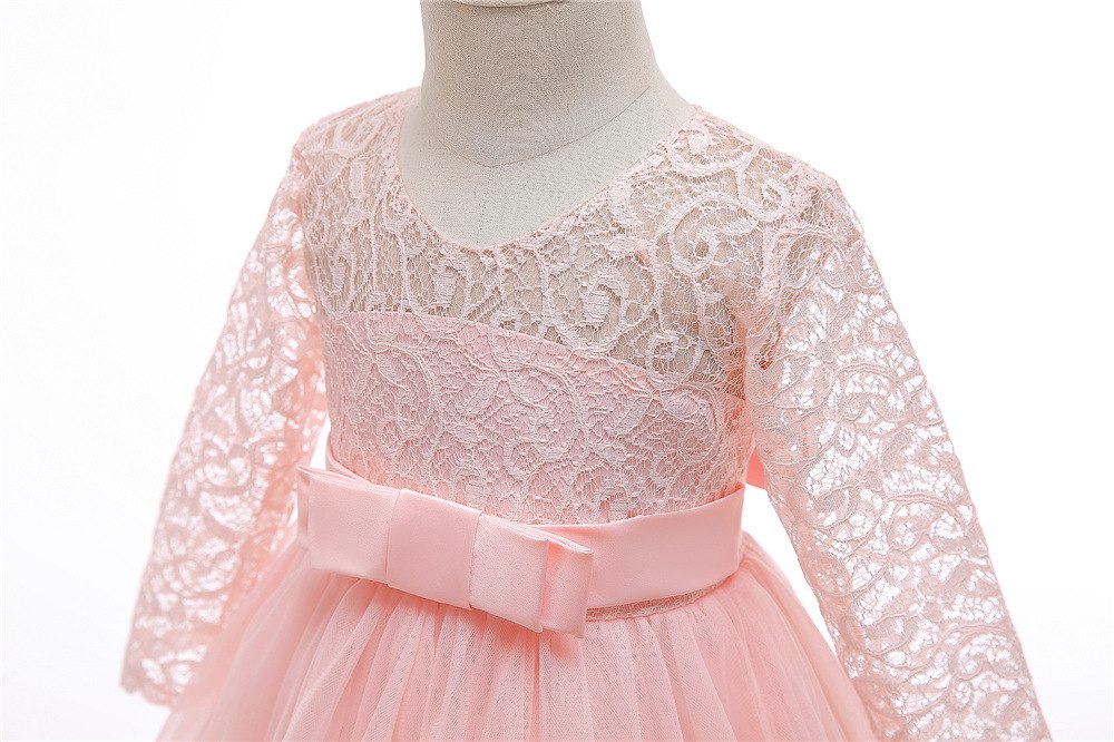 Girls Evening Party Dress 2019 Summer Kids Dresses For Girls Children Costume Elegant Princess Dress Flower Girls Wedding Dress