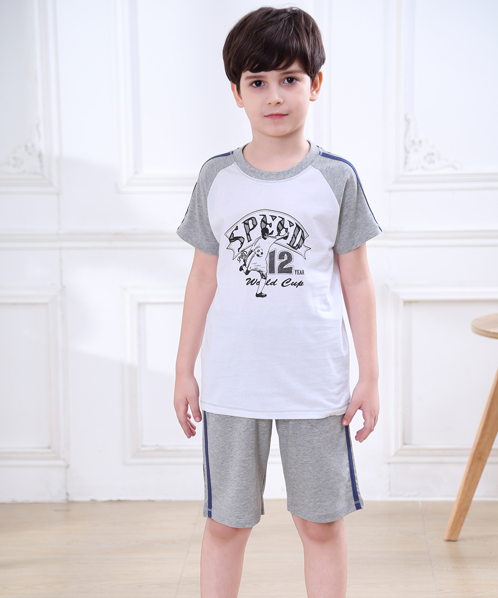 LeJin Children Boys Clothing Set Kids Clothes Kids Costume Suit Costumes for Boys Casual Wear Shorts for Summer in 100% Cotton LeJin Children Boys Clothing Set Kids Clothes Kids Costume Suit Costumes for Boys Casual Wear Shorts for Summer in 100% Cotton