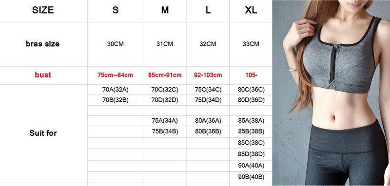Sports Bra Women Zipper Push Up Yoga Bra Fitness Top Athletic Running Shockproof Padded Active Wear Gym Vest Yoga Bh Sport Tops Sports Bra Women Zipper Push Up Yoga Bra Fitness Top Athletic Running Shockproof Padded Active Wear Gym Vest Yoga Bh Sport Tops