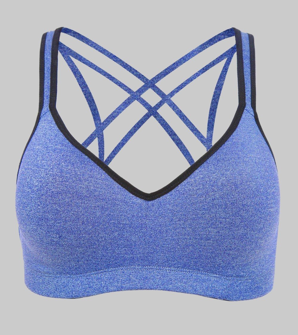Charmleaks Women Sports Bra Medium Impact Solid Cross Strap Yoga Bra Women Padded Yoga Bra Running Workout Breathable Sport Top Charmleaks Women Sports Bra Medium Impact Solid Cross Strap Yoga Bra Women Padded Yoga Bra Running Workout Breathable Sport Top
