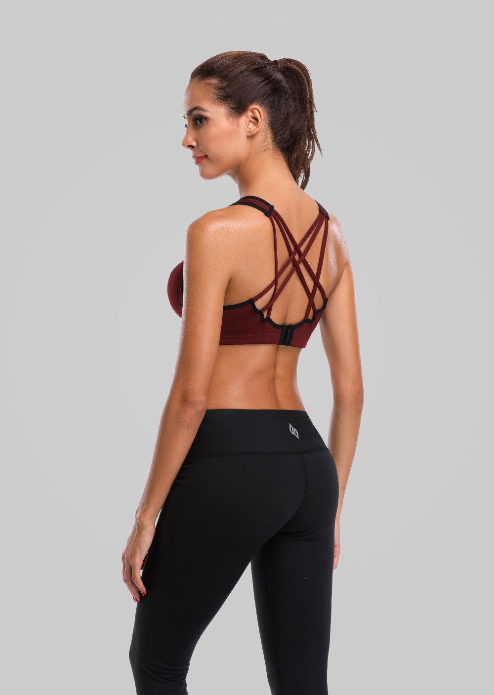 Charmleaks Women Sports Bra Medium Impact Solid Cross Strap Yoga Bra Women Padded Yoga Bra Running Workout Breathable Sport Top Charmleaks Women Sports Bra Medium Impact Solid Cross Strap Yoga Bra Women Padded Yoga Bra Running Workout Breathable Sport Top