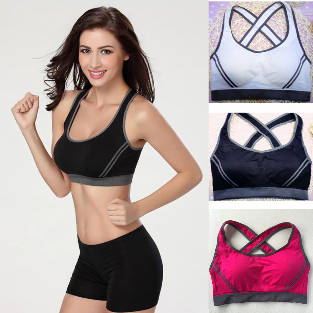 Women Yoga Shirts Sexy Sports Top Style Fitness Crop Top Solid Running Shirt Sport Gym Clothes Tank Tops Sportswear Wholesale
