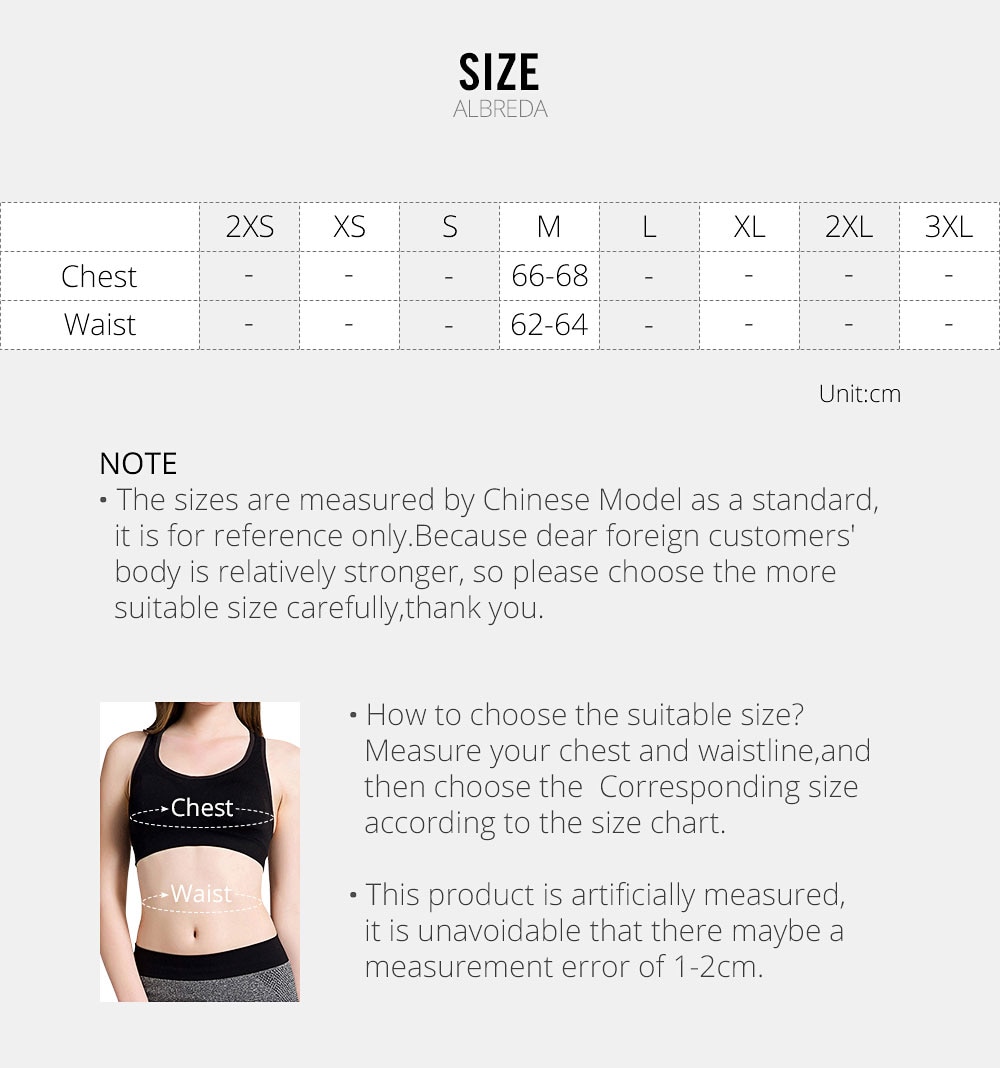 ALBREDA New Style Fitness Women Sports Bra Yoga Padded Crop Top Gym Workout Sexy bras Running Quick drying Vest Clothing Female ALBREDA New Style Fitness Women Sports Bra Yoga Padded Crop Top Gym Workout Sexy bras Running Quick drying Vest Clothing Female