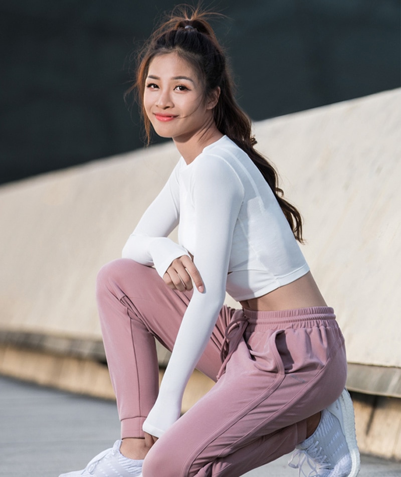 Women's Fitness Yoga Shirts Top Full Sleeve Top Shirts Back Sweatshirt Workout Tee Yoga Running Top Activewear Sports Clothing Women's Fitness Yoga Shirts Top Full Sleeve Top Shirts Back Sweatshirt Workout Tee Yoga Running Top Activewear Sports Clothing