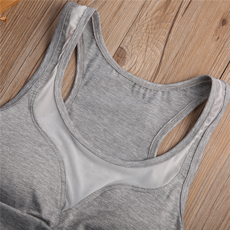 Hot Wholesale Women Mesh Patchwork Sports Bra Tank Tops Bodycon Slim Gym Sports Clothing Bustier Vest Crop Tops Bralette Blouses