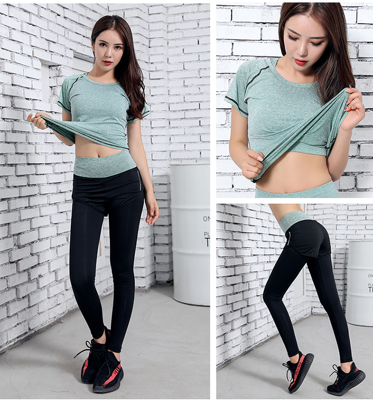 Womens Yoga Sets Five 5 Pieces Set Training Sports Sets Female Workout Clothes for Women Sportswear Gym Training Clothing S-3XL