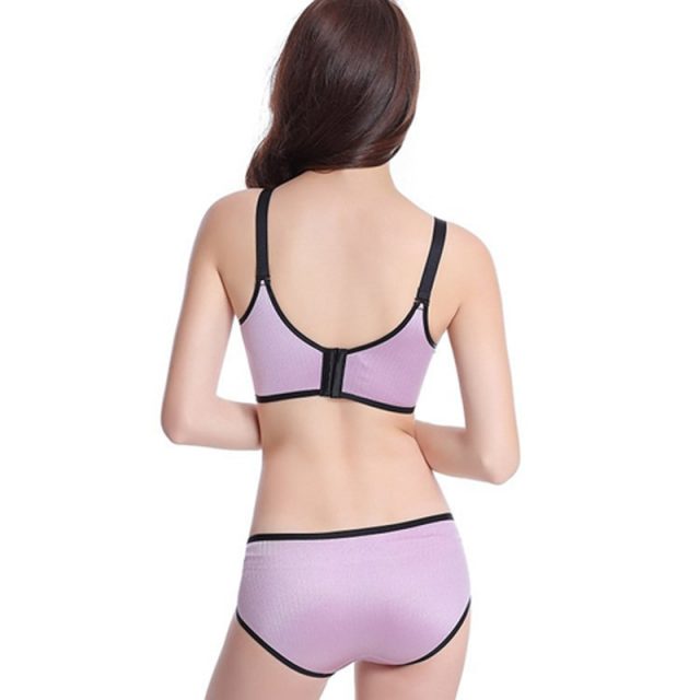 Top quality Fashion women girls’ printing push up one-piece seamless 3/4 cup bras for women designer unique sexy ladies bras set