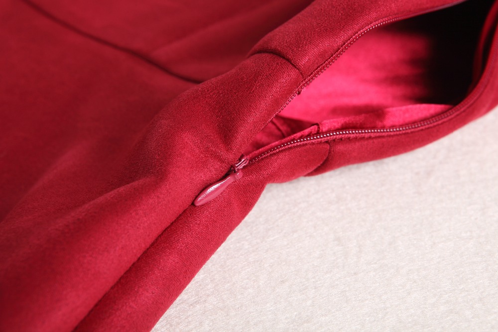 2018 NEW luxury spring Autumn Hollow Out dress Women Clothing winter Party Dress A Line Knee Length slim Suede Fabric dresses 2018 NEW luxury spring Autumn Hollow Out dress Women Clothing winter Party Dress A Line Knee Length slim Suede Fabric dresses