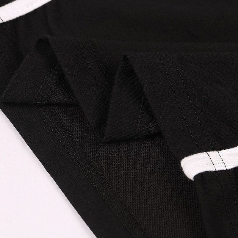 InstaHot Sexy 2 Pieces Sets Tops Skirts White Stripe Black Sets Women Cotton Strap Bustier Cropped Camis Mini Short Skirts Lady InstaHot Sexy 2 Pieces Sets Tops Skirts White Stripe Black Sets Women Cotton Strap Bustier Cropped Camis Mini Short Skirts Lady