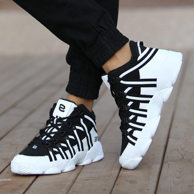 New 2018 City Men Casual Shoes Brand Walking Breathable Footwear Shoes Male Designer Lace Up Flats Men