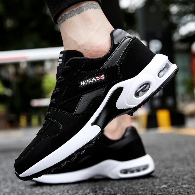 2019 Sneakers Men Shoes Tennis Shoes Comfortable Lace-up Casual Shoes Man Mixed Color Sneakers Male Trainers Low Heels Footwear
