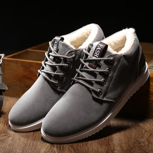 2019 Men’s Shoes Winter Warm Men Shoes Casual Male Loafers Casual Footwear Winter Autumn Men’s Sneakers Breathable Shoes778