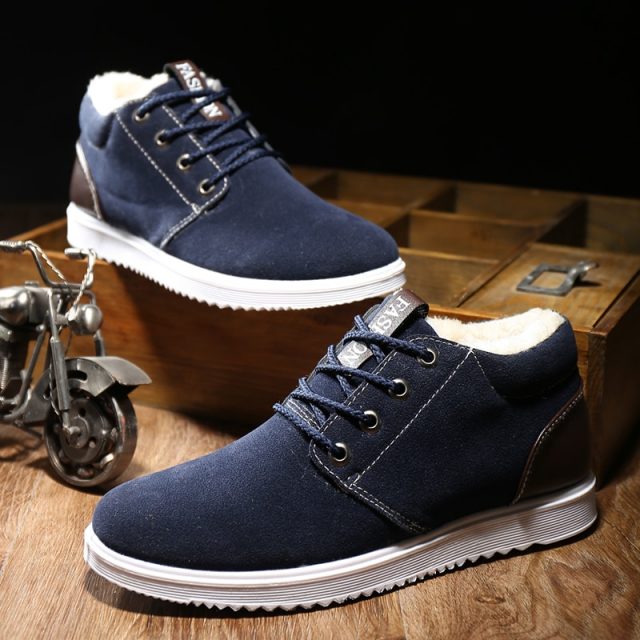 2019 Men’s Shoes Winter Warm Men Shoes Casual Male Loafers Casual Footwear Winter Autumn Men’s Sneakers Breathable Shoes778