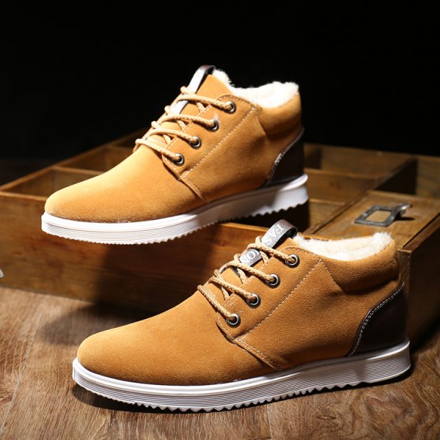 2019 Men’s Shoes Winter Warm Men Shoes Casual Male Loafers Casual Footwear Winter Autumn Men’s Sneakers Breathable Shoes778