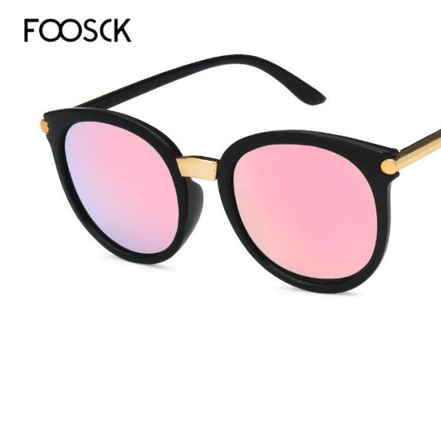 FOOSCK Fashion Ladies Sunglasses Brand Unisex Square Sun glasses Women Men  Mirror De Sol Mujer  Accessories Eyewear UV400