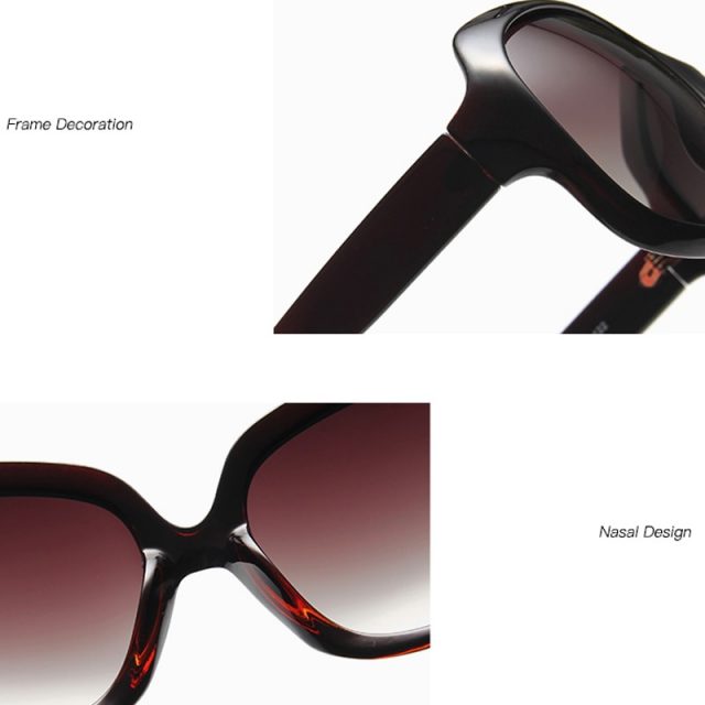 LongKeeper Sunglasses Women Polarized UV400 Oversized Vintage Sunglasses Female Sun Glasses Shades 3113