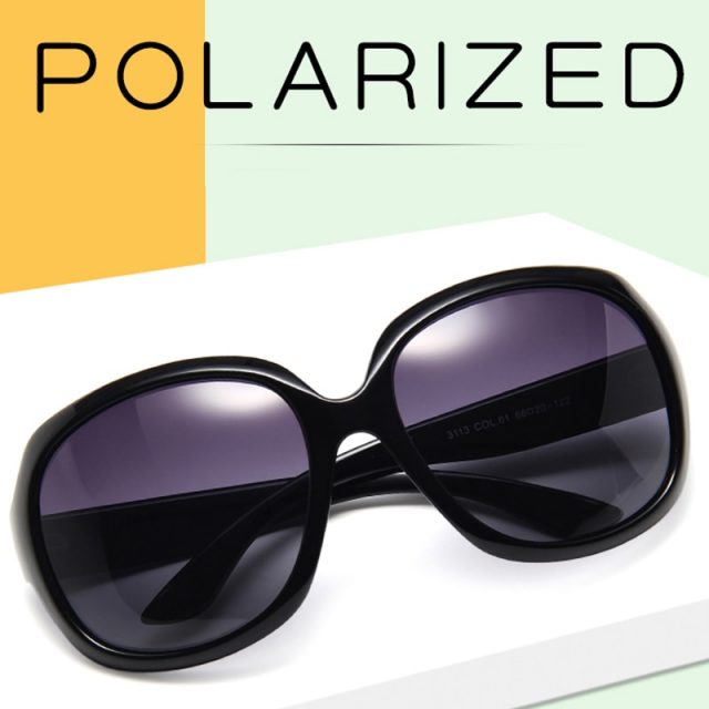 LongKeeper Sunglasses Women Polarized UV400 Oversized Vintage Sunglasses Female Sun Glasses Shades 3113