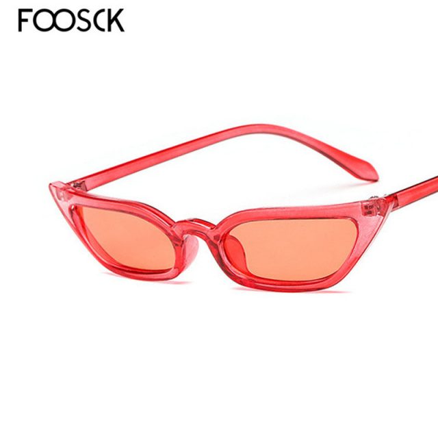 FOOSCK Women Luxury Brand Designer Vintage Sun Glasses Female Retro Eyewear OvalShape Oculos De Sol Feminino