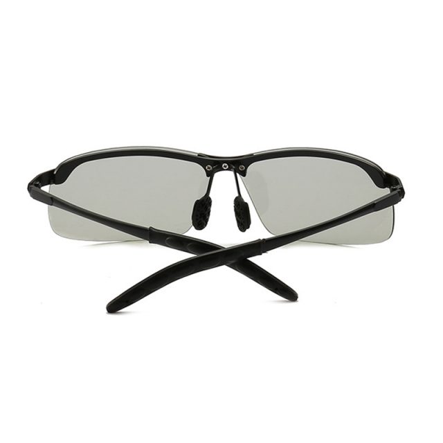 Psacss Square Sunglasses Men Photochromic Brand Designer Driving Fishing Sun Glasses Men’s High Quality Metal Frame Mirror UV400
