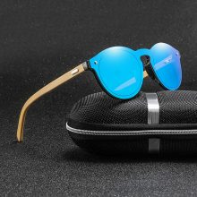 Retro bamboo wood sunglasses polarized luxury brand designer men’s driving glasses sun glasses men woman ladies UV400