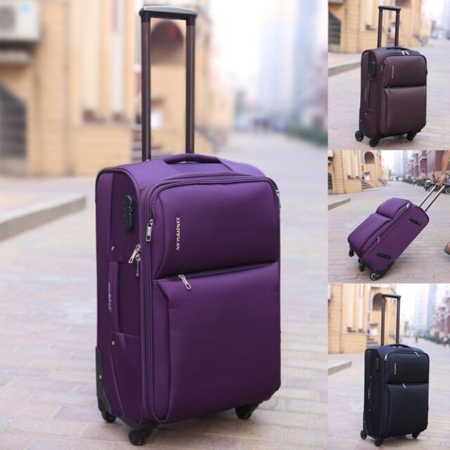 High quality waterproof trolley case,Universal wheel suitcase, Large capacity anti-drop password luggage,20 inch boarding box