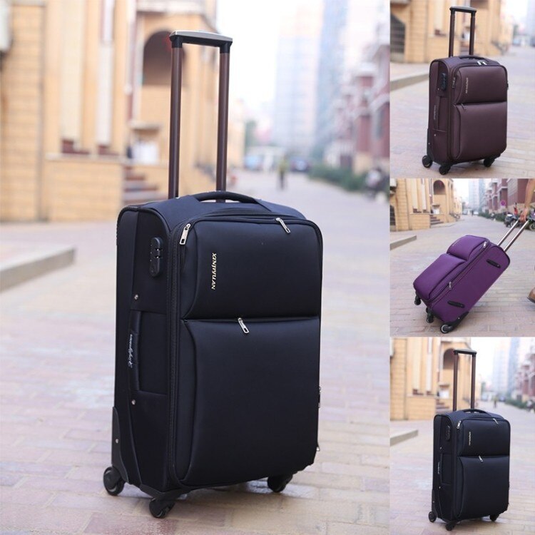 High quality waterproof trolley case,Universal wheel suitcase, Large capacity anti-drop password luggage,20 inch boarding box