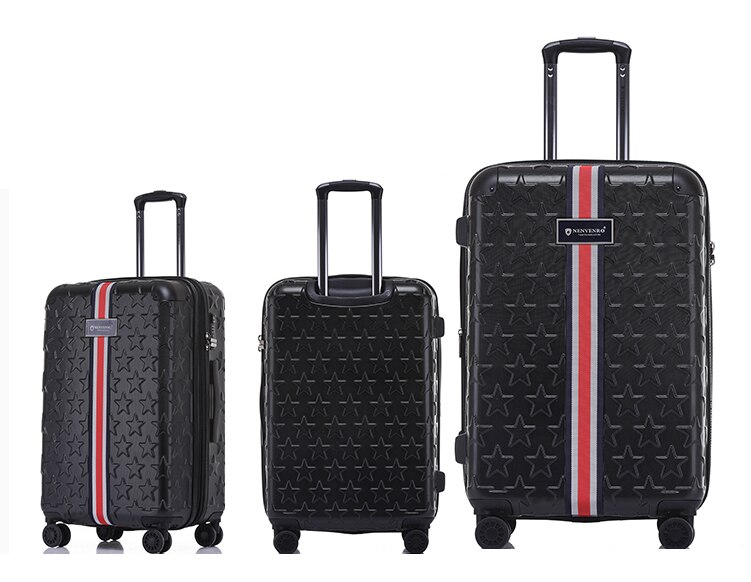 Business rolling luggage 20/24/28 inch high quality fashion 100% PC trolley suitcase spinner brand travel luggage Business rolling luggage 20/24/28 inch high quality fashion 100% PC trolley suitcase spinner brand travel luggage