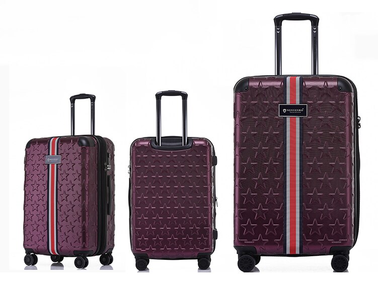 Business rolling luggage 20/24/28 inch high quality fashion 100% PC trolley suitcase spinner brand travel luggage Business rolling luggage 20/24/28 inch high quality fashion 100% PC trolley suitcase spinner brand travel luggage