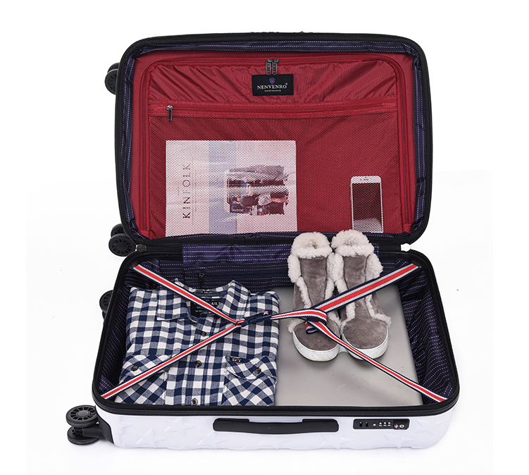 Business rolling luggage 20/24/28 inch high quality fashion 100% PC trolley suitcase spinner brand travel luggage Business rolling luggage 20/24/28 inch high quality fashion 100% PC trolley suitcase spinner brand travel luggage