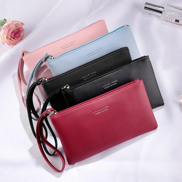 Women Clutch Bag Simple Black Pu Leather Crossbody Bags Enveloped Shaped Messenger Shoulder Bags Big Sale Pochette Femme Z95