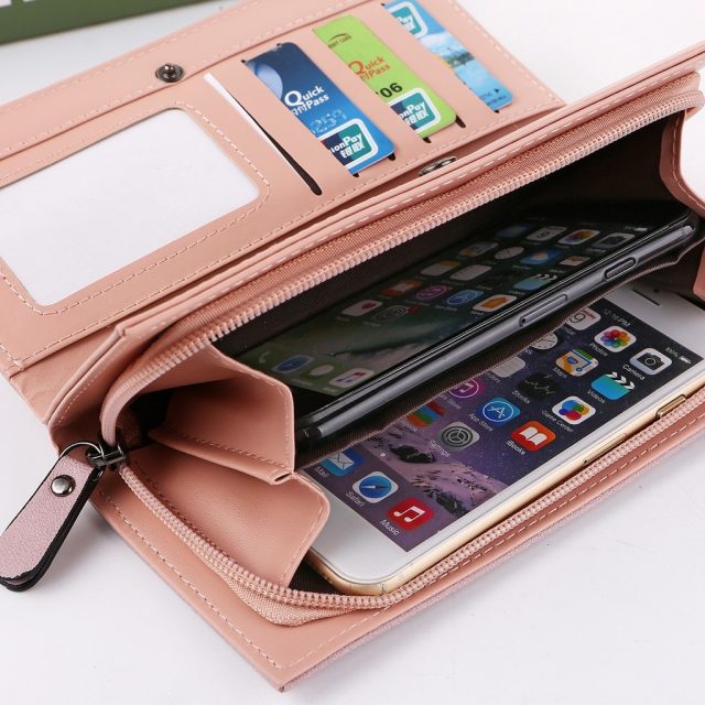 Women Wallets Fashion Lady Handbags Long Money Bag Zipper Coin Purse Cards ID Holder Clutch wallet Women Cartera Hombre