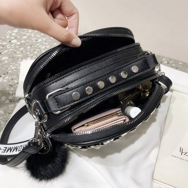 women luxury leather handbag famous designer ladies shoulder hand bag 2019 new girl clutch diamond crossbody bag sac main femme