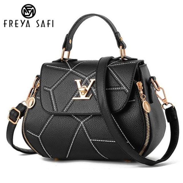 Flap V Brand Womens Bag Luxury Leathe Handbags Shell thread Ladies Clutch Designer Bag Sac A Main Femme Bolsas Women’sTote Purse
