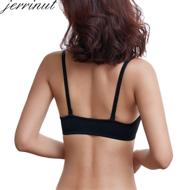 Jerrinut Front Closure Bras For Women Underwear Sexy Lace Bralette Push Up Brassiere BH Wireless Bra Breathable Soutien Gorge