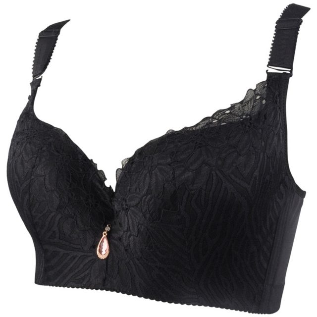 hot sale D E cup Lace Push Up bra for Plus Size Women 44 46 48 50 Women Large Cup Bras Brassiere