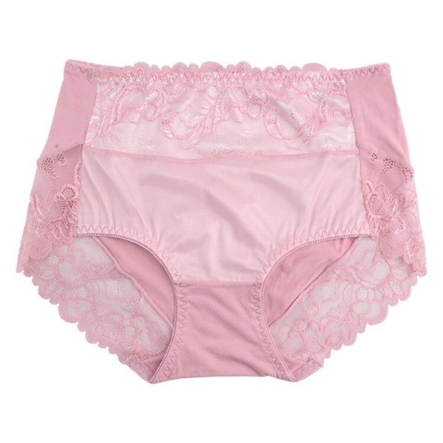 Women’s large size pants comfortable breathable lace underwear abdomen body modal sexy hip pants hot sale all season